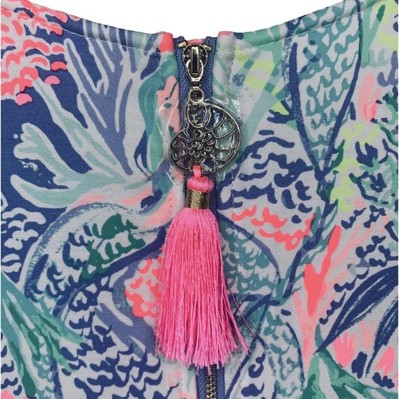 Lilly Pulitzer Pink and Blue Mini Dress - Picture 14 of 16